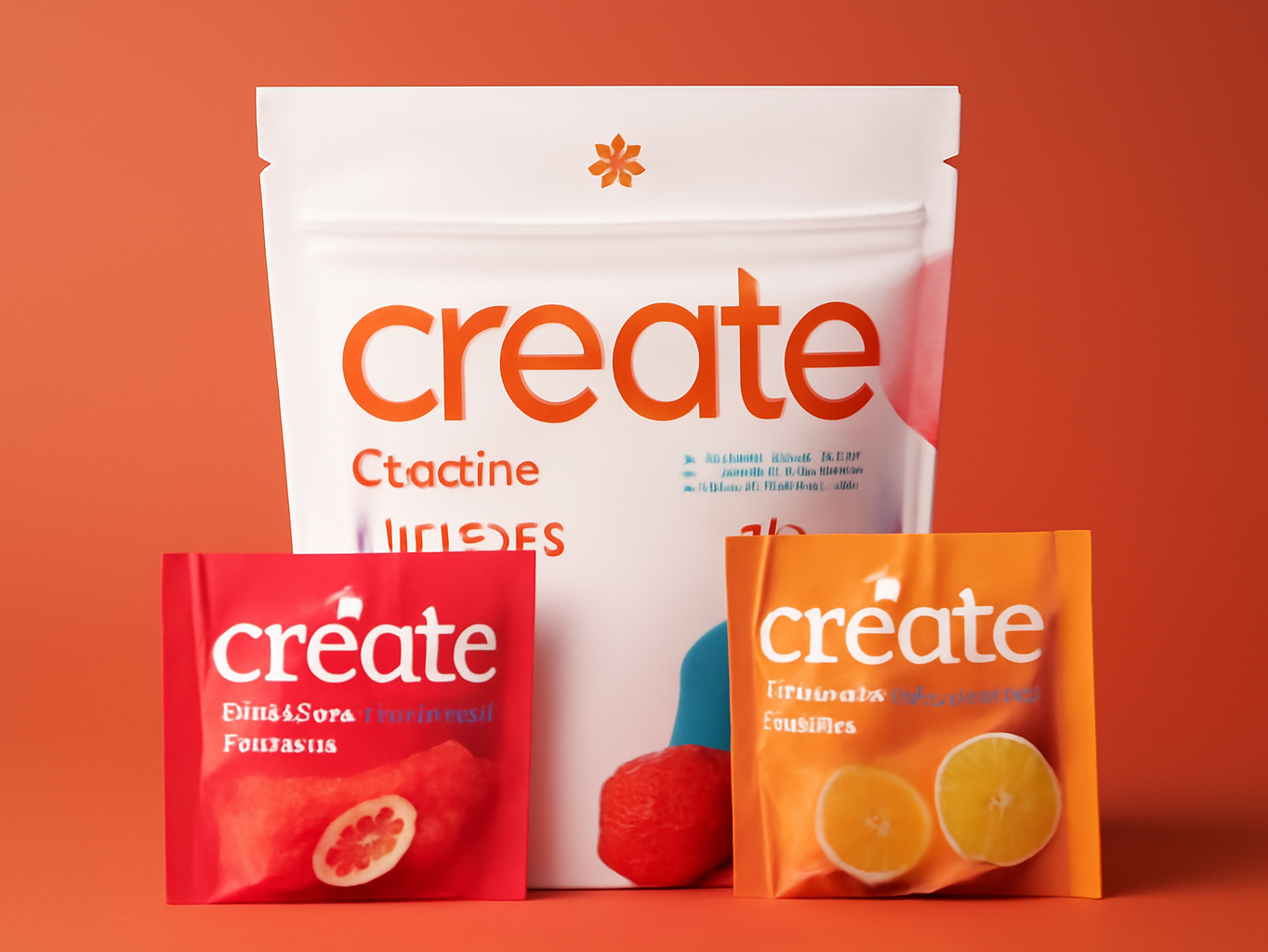 Create Creatine Monohydrate Gummies, 30 Single-Serve Packs, Variety Pack limited-time deal deal image 1
