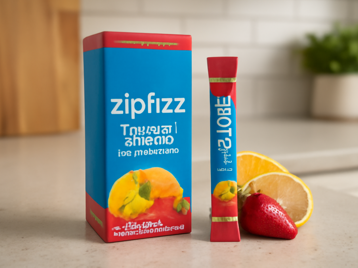 Zipfizz Stevia Electrolyte Energy Drink Powder 3-in-1 Fruit Punch 10 Pack limited-time deal deal image 2